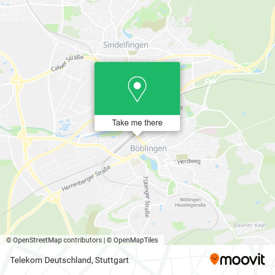 Telekom Deutschland map