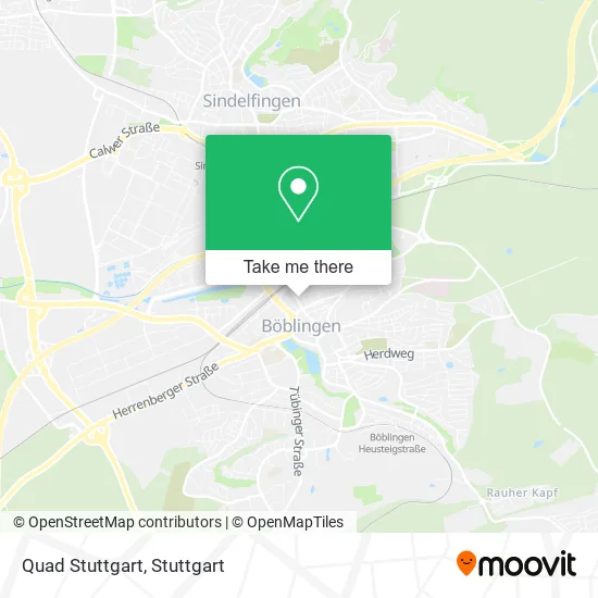 Карта Quad Stuttgart