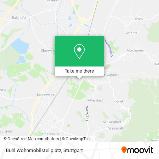 Карта Bühl Wohnmobilstellplatz