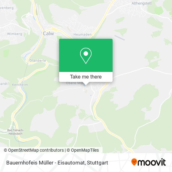 Bauernhofeis Müller - Eisautomat map