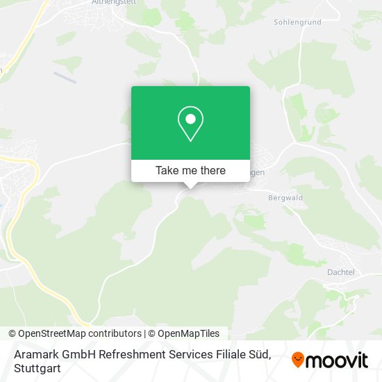 Aramark GmbH Refreshment Services Filiale Süd map