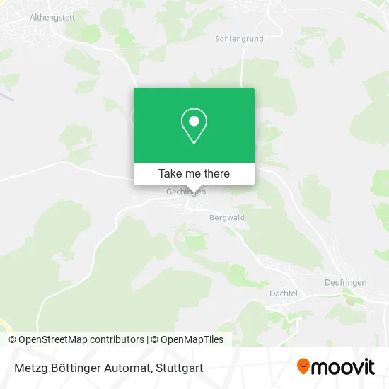 Карта Metzg.Böttinger Automat