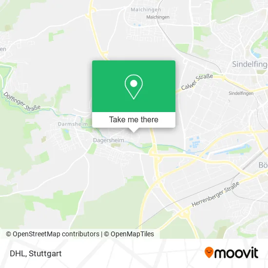 Карта DHL