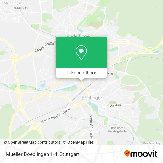 Карта Mueller Boeblingen 1-4