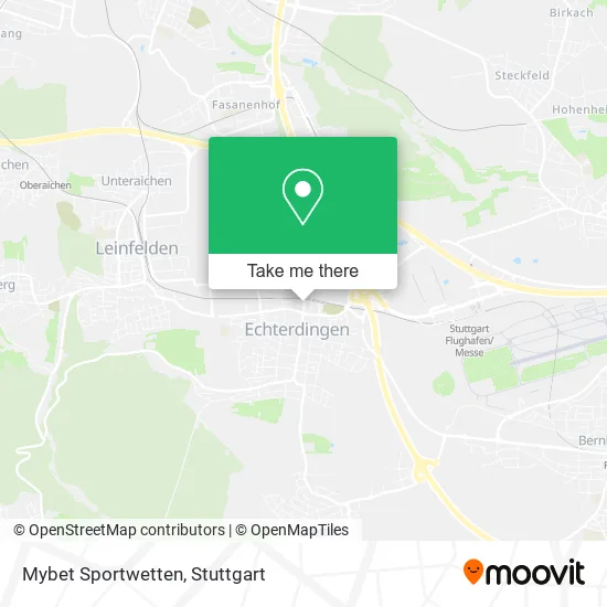 Карта Mybet Sportwetten