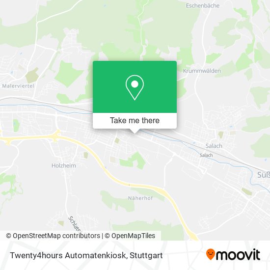 Twenty4hours Automatenkiosk map