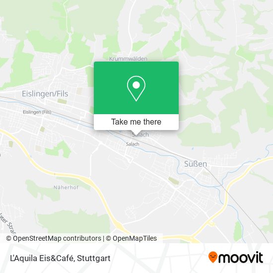 L'Aquila Eis&Café map