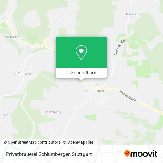 Карта Privatbrauerei Schlumberger