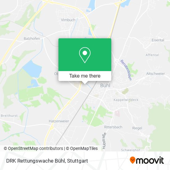 DRK Rettungswache Bühl map