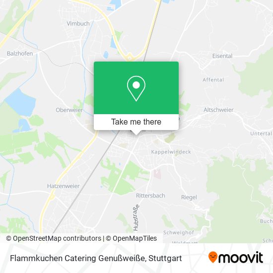 Flammkuchen Catering Genußweiße map