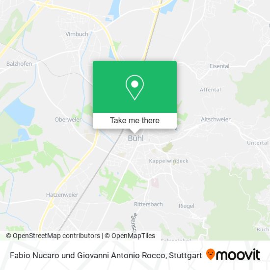 Fabio Nucaro und Giovanni Antonio Rocco map