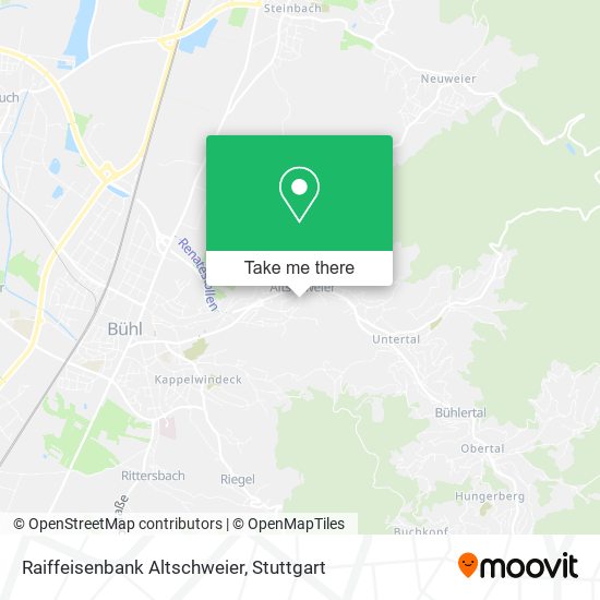 Raiffeisenbank Altschweier map