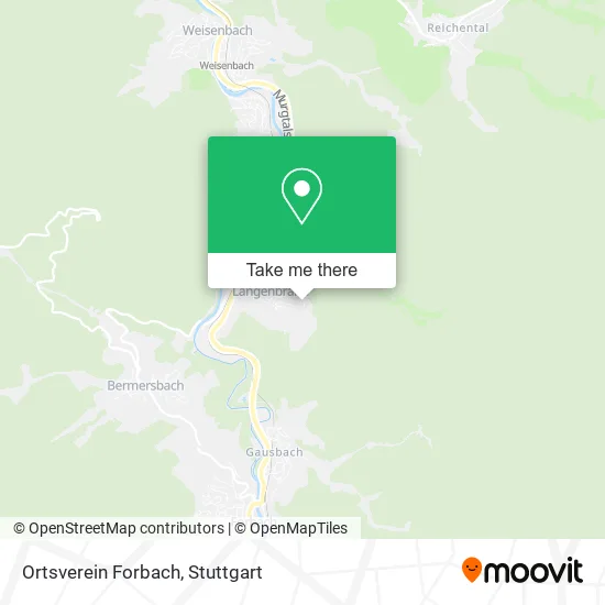 Карта Ortsverein Forbach