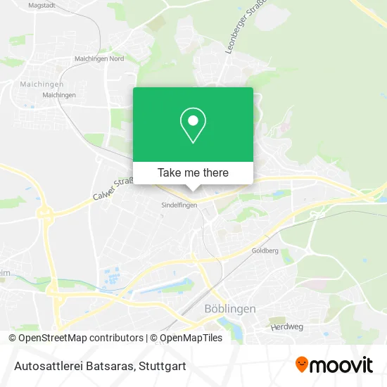 Карта Autosattlerei Batsaras