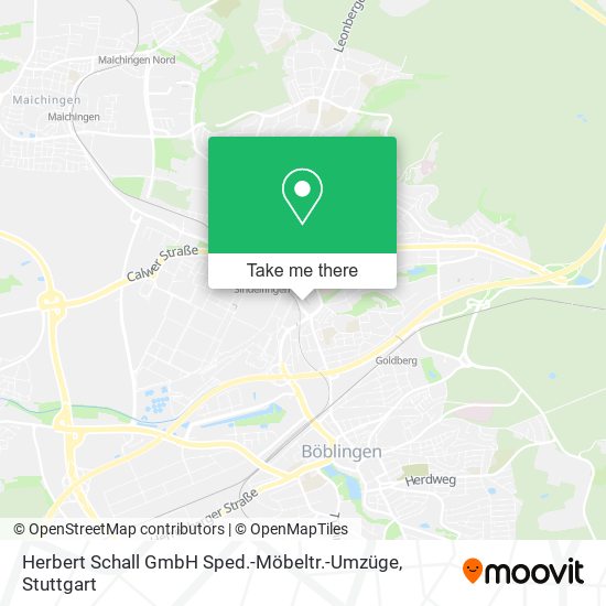 Herbert Schall GmbH Sped.-Möbeltr.-Umzüge map