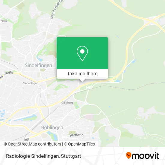 Карта Radiologie Sindelfingen