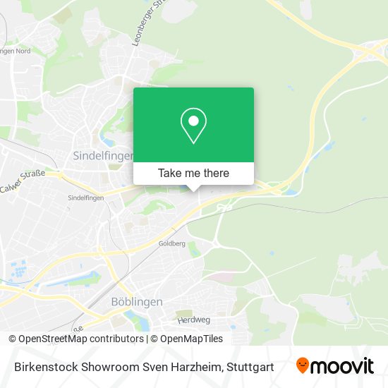 Birkenstock Showroom Sven Harzheim map