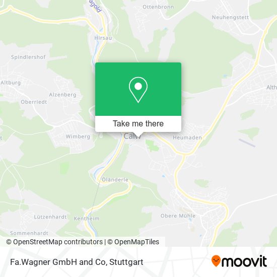 Fa.Wagner GmbH and Co map