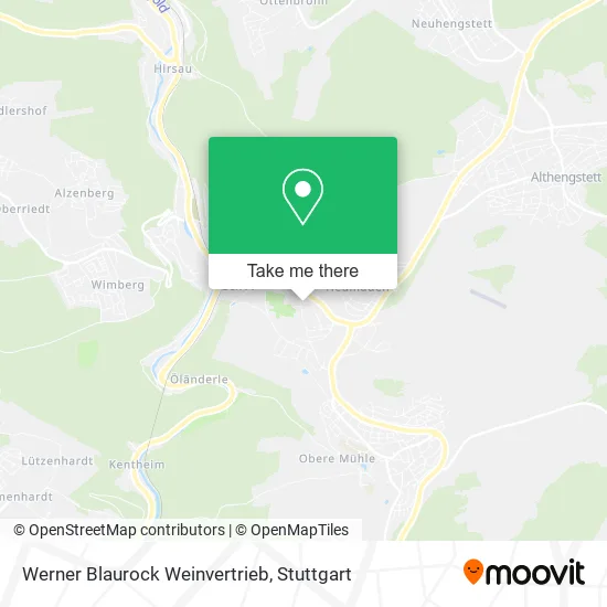 Карта Werner Blaurock Weinvertrieb