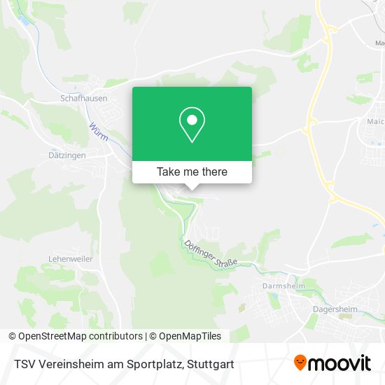 TSV Vereinsheim am Sportplatz map