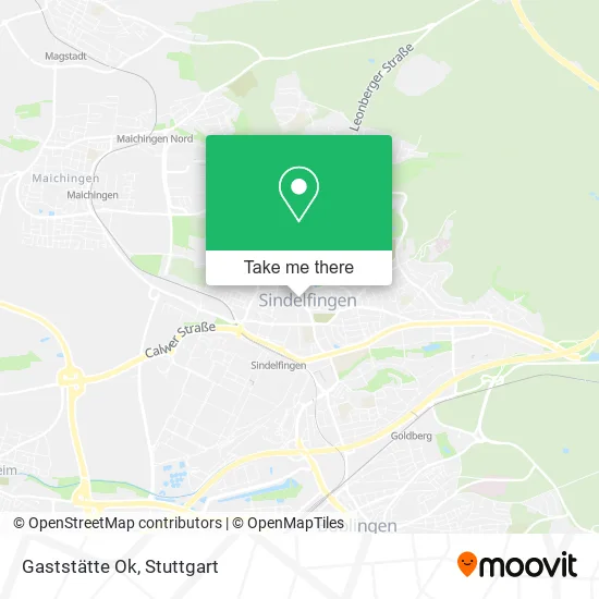 Карта Gaststätte Ok