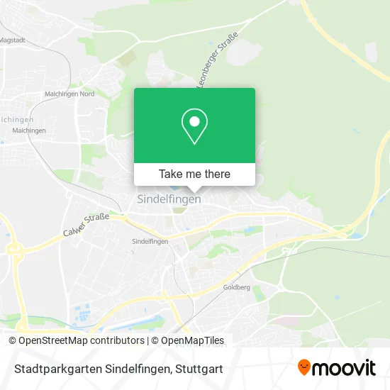 Карта Stadtparkgarten Sindelfingen