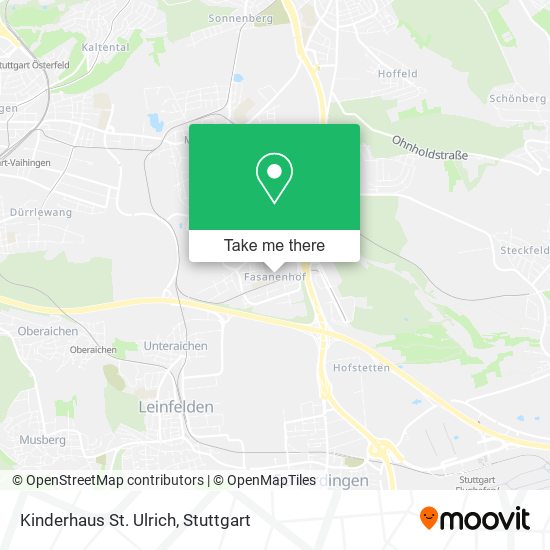 Kinderhaus St. Ulrich map
