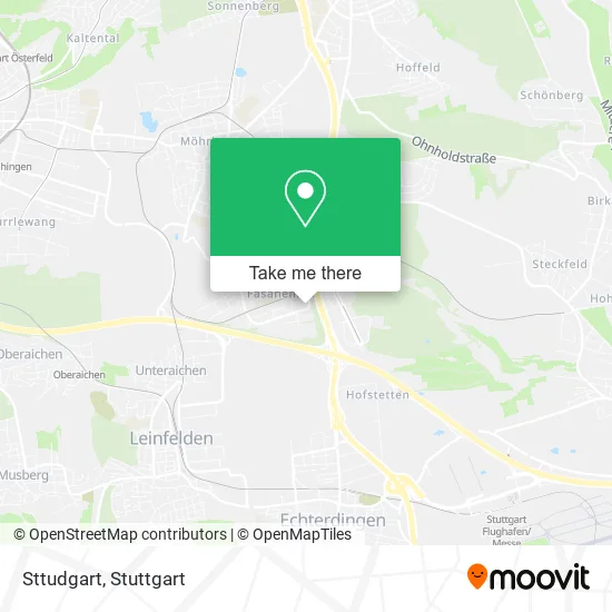 Карта Sttudgart