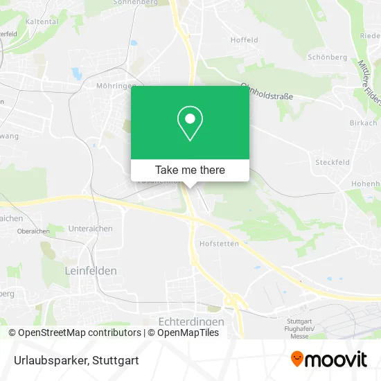 Карта Urlaubsparker
