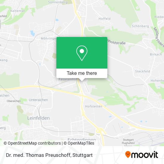 Dr. med. Thomas Preuschoff map