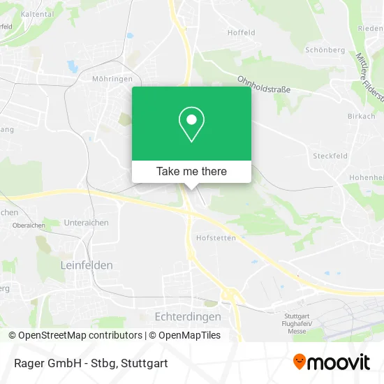 Карта Rager GmbH - Stbg