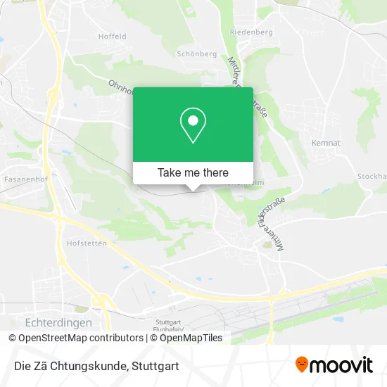 Карта Die Zã Chtungskunde