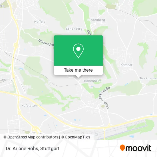 Карта Dr. Ariane Rohs