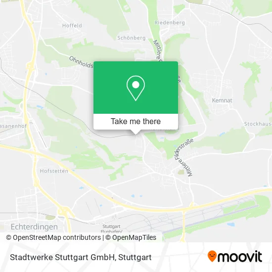 Карта Stadtwerke Stuttgart GmbH