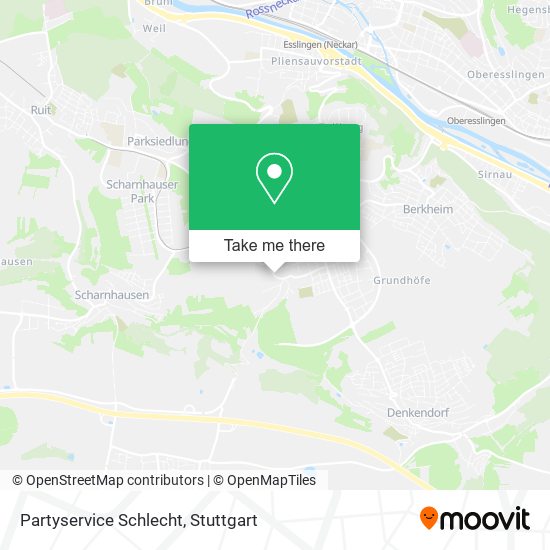 Карта Partyservice Schlecht