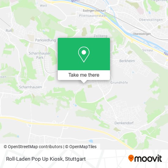 Карта Roll-Laden Pop Up Kiosk