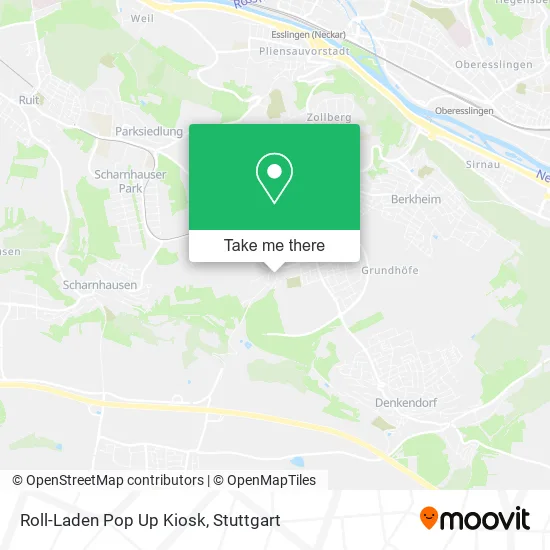 Карта Roll-Laden Pop Up Kiosk