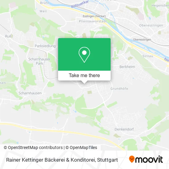 Карта Rainer Kettinger Bäckerei & Konditorei
