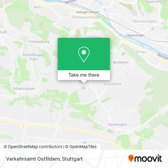Карта Verkehrsamt Ostfildern