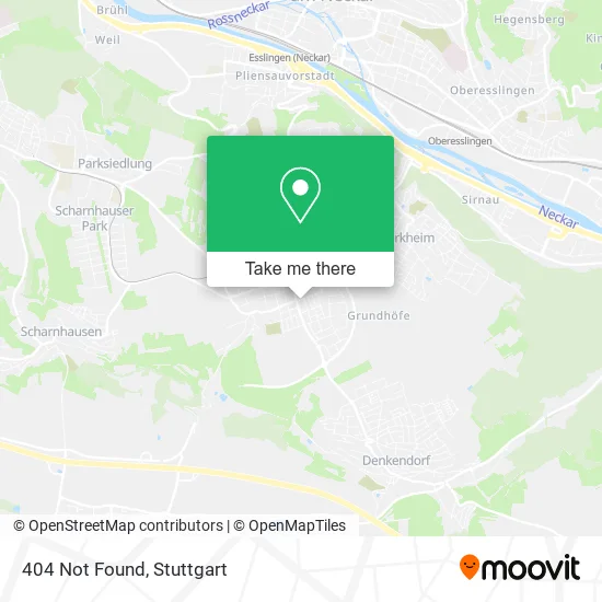 Карта 404 Not Found