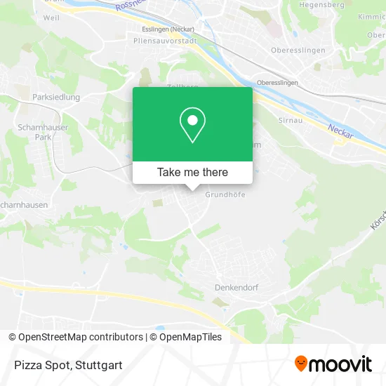 Pizza Spot map