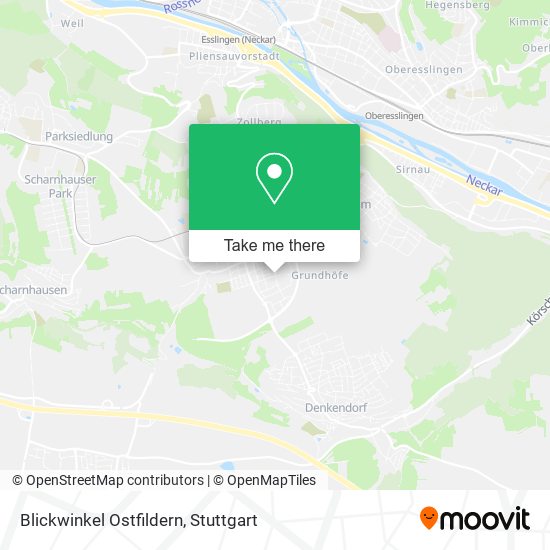 Blickwinkel Ostfildern map