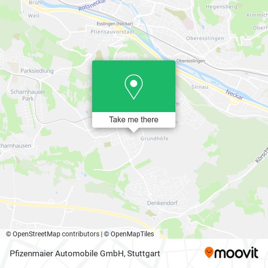 Pfizenmaier Automobile GmbH map