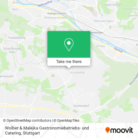 Карта Wolber & Malejka Gastronomiebetriebs- und Catering