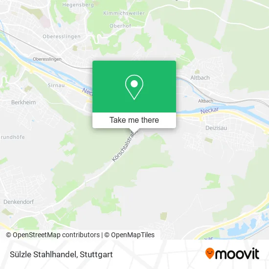 Sülzle Stahlhandel map
