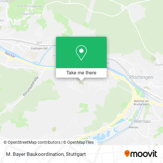 Карта M. Bayer Baukoordination