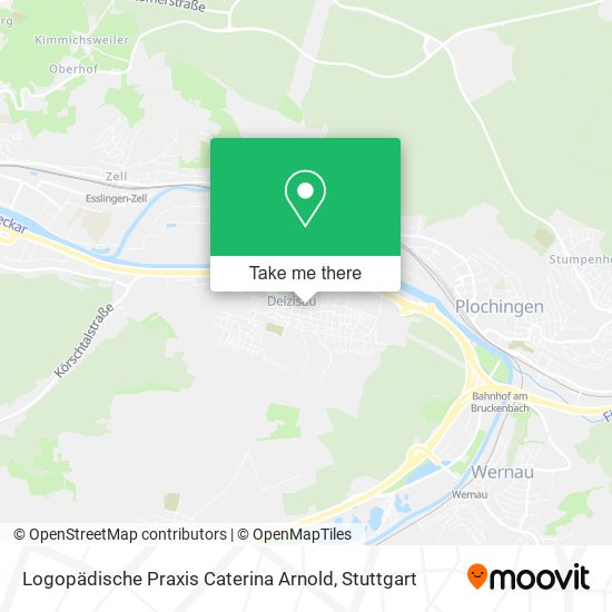 Logopädische Praxis Caterina Arnold map