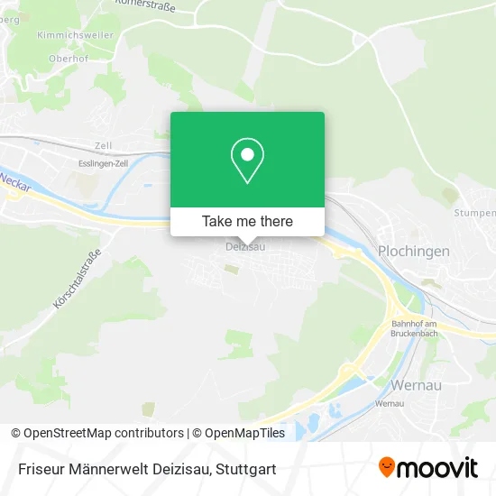 Карта Friseur Männerwelt Deizisau