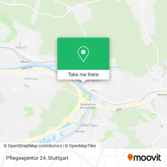 Карта Pflegeagentur 24