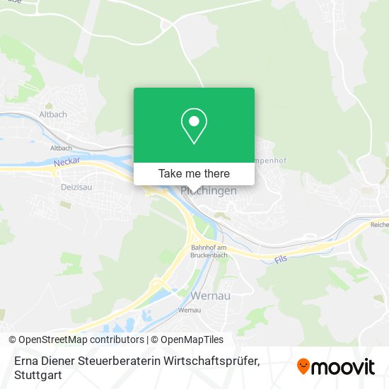 Erna Diener Steuerberaterin Wirtschaftsprüfer map